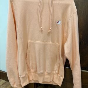 Champion Soft Peach Pullover Hoodie